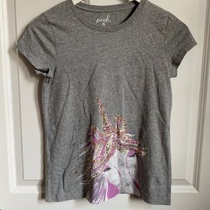 Peek Unicorn short sleeve tee - size XL / 12